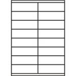 RAYFILM Štítky 105x35 univerzálne žlté R0121.0907A