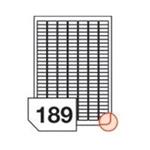 RAYFILM Štítky 25,4x10 univerzálne biele *R01005042A R0100.5042A