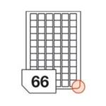 RAYFILM Štítky 25,4x25,4 univerzálne biele *R01005003A R0100.5003A