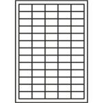 RAYFILM Štítky 38x21,2 univerzálne biele *R01000102F R0100.0102F