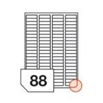 RAYFILM Štítky 44x12,7 univerzálne biele *R01004567A R0100.4567A