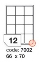 RAYFILM Štítky 66x70 univerzálne biele *R01007002F R0100.7002F