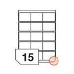 RAYFILM Štítky 68x50 univerzálne biele *R01003739A R0100.3739A