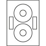 RAYFILM Štítky CD04 118/41 univerzálne biele *R0100CD04A R0100.CD04A