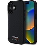 Red Bull Carbon Shiny MagSafe Zadný Kryt pre iPhone 16 čierny 57983123404