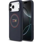 Red Bull Silicone Blue Ring MagSafe Zadný Kryt pre iPhone 17 Pro modrý 57983127463