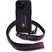 Red Bull Silicone Vertical Logo MagSafe Zadný Kryt + Crossbody popruh pre iPhone 16 Pro Max modrý 57983123440