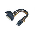 Redukcia Akasa 2xSATA -> 6pin PCIe 15cm AK-CBPW13-15