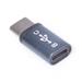 Redukcia USB 3.1 konektor C/male - micro USB konektor B/female bílý kur31-04