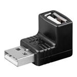 Redukcia USB AM/AF 90°, Wentronic