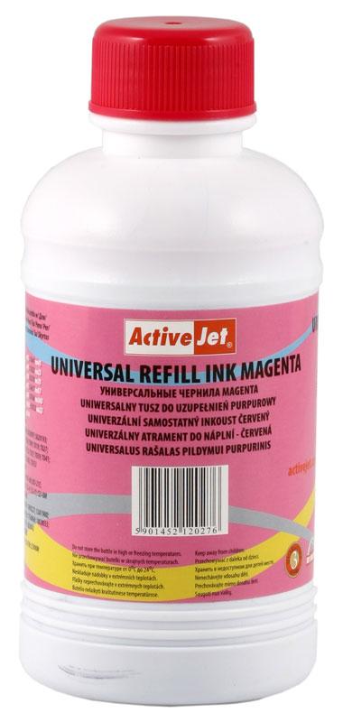 Refill system ActiveJet Universal yellow 250ml URB-250Y