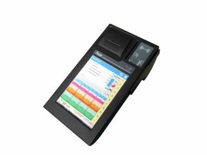 Registračná pokladňa P01X displej 7",GSM, baterie, černá P01X3GB