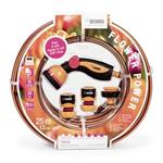 Rehau záhradná hadica COOL TOUCH &quot;Flower Power&quot;, 25m, 13mm, 30bar, červená, 1.97kg, sada 10977981600