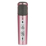 REMAX mikrofon / RM-K02 / 440mAh baterie / pro Android i iOS / provoz až 6-8 hod. / růžovo-zlatý RM-K02 rose gold