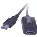 Repeater PremiumCord USB 3.0 repeater a prodlužovací kabel A/M-A/F 10m ku3rep10