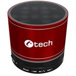 Repro C-TECH SPK-08R, bluetooth, červený