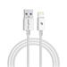 RhinoTech kabel s nylonovým opletem USB-C na Lightning 27W 1M bílá RTACC382