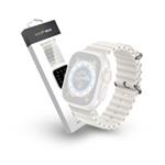 RhinoTech řemínek Ocean pro Apple Watch 42/44/45/49mm, bílá RTACC403