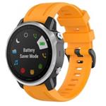 RhinoTech řemínek pro Garmin QuickFit silikonový 22mm oranžový RTSS-026-OR