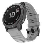 RhinoTech řemínek pro Garmin QuickFit silikonový outdoor 22mm šedý RTSS-014-GY