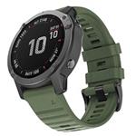 RhinoTech řemínek pro Garmin QuickFit silikonový outdoor 26mm tmavě zelený RTSS-019-NG