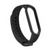RhinoTech řemínky pro Xiaomi Mi Band 3/4 (3-pack černá, oranžová, zelená) RTACC225