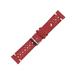 RhinoTech univerzální řemínek Genuine Leather Quick Release 22mm růžový RTPS-006-RG