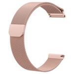 RhinoTech univerzální řemínek milánský tah Quick Release 22mm růžovo-zlatý RTMS-008-RG
