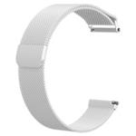 RhinoTech univerzální řemínek milánský tah Quick Release 22mm stříbrný RTMS-009-SI