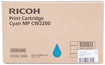 Ricoh originál ink 841636, cyan, Ricoh MPC W2200SP, MP CW2201