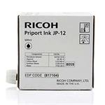 Ricoh originál ink JP 12, black, 600ml, 817104, Ricoh DX3240, 3440, JP1210, 1215, 1250, 1255, 3000