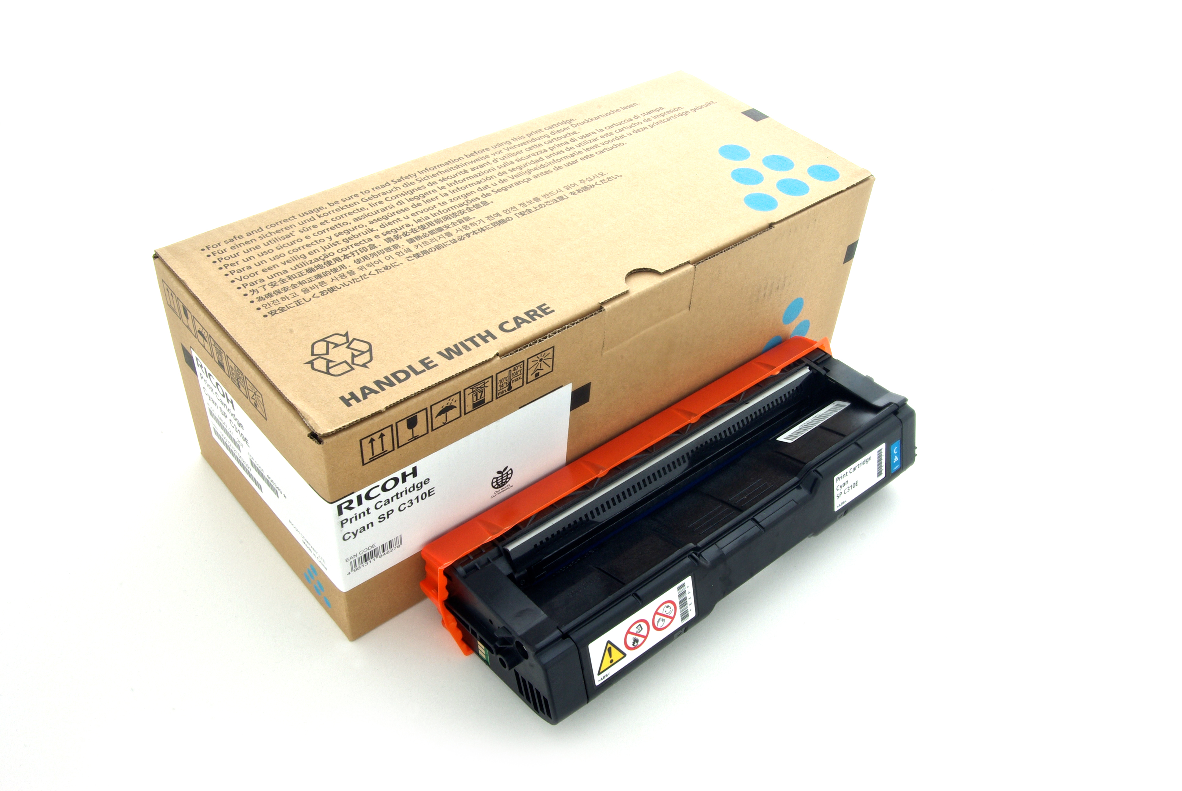 Ricoh originál toner 406349, 407641, cyan, 2500str., low capacity, Ricoh SP C310, C311, C312, SP C2