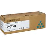 Ricoh originál toner 407384, cyan, 9000str., 408216, Ricoh SP C352