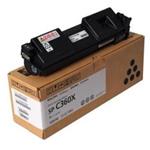 Ricoh originál toner 408250, black, 10000str., Ricoh SPC360X