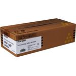 Ricoh originál toner 408343, yellow, 6300str., high capacity, Ricoh P C300, 301W, 302FW, 301SF