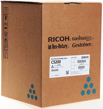 Ricoh originál toner 828429, cyan, 24000str., Ricoh Pro C 5120, 5120 S, 5200, 5200 S, 5210, 5210 S