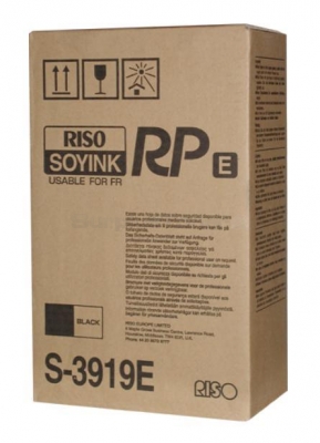 Riso originál ink S-3919E, black, 1ks, Riso RP, FR, cena za 1 ks