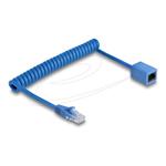 RJ45 Coiled Cable plug to jack Cat.6 UTP, RJ45 Coiled Cable plug to jack Cat.6 UTP 90365