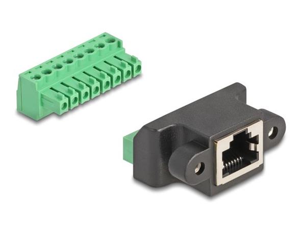 RJ45 jack to Terminal Block Adapter for, RJ45 jack to Terminal Block Adapter for 66589