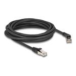 RJ45 Network Cable Cat.6A S/FTP plug 45°, RJ45 Network Cable Cat.6A S/FTP plug 45° 80499