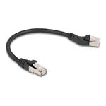 RJ45 Network Cable Cat.6A S/FTP plug 45°, RJ45 Network Cable Cat.6A S/FTP plug 45°