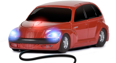 ROADMICE Wired Mouse - PT Cruiser (Red) Wired RM-08CRPCRWA