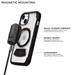 Rokform Kryt Eagle 3, magnetický kryt pro golfisty, pro iPhone 15, černý 0812515032496