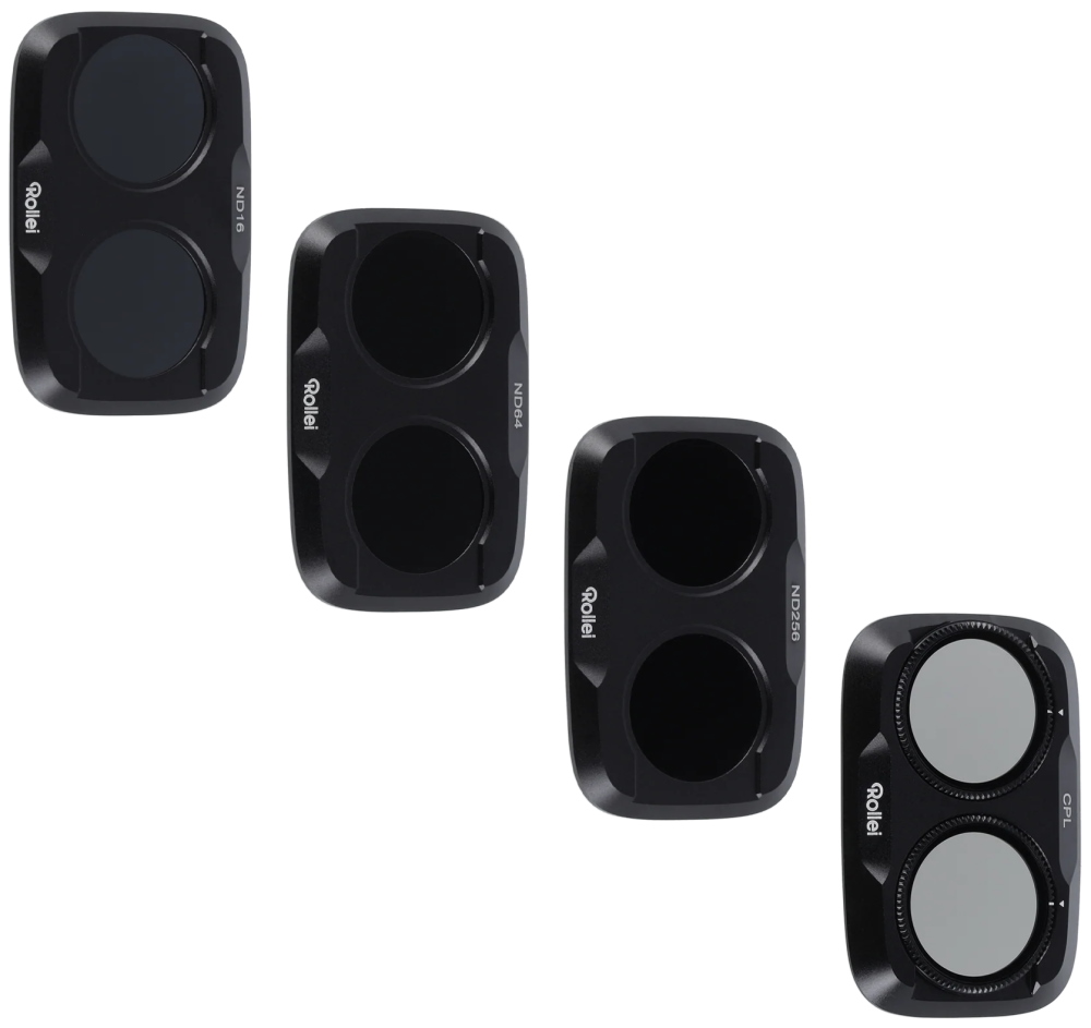 Rollei DJI Osmo Pocket 4 Pro CPL, ND16, ND64, ND256 Filter-Set 27540