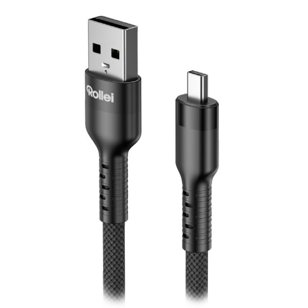 Rollei kabel USB-A/ Mini-USB/ 1.2 m 25096