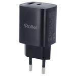 Rollei nabíjecí adapter/ 1x USB-C/ 1x USB-A/ 30 W 25088