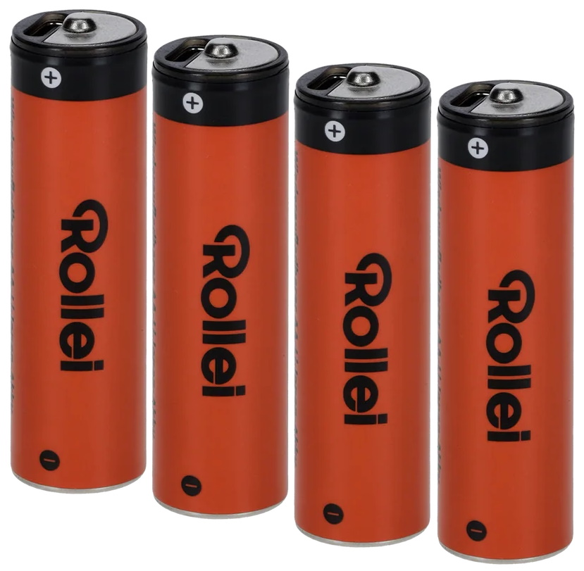 Rollei nabíjecí baterie AA/ USB-C/ 4ks v balení 20094