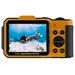 Rollei Sportsline 64 Pro/ 21 MPix/ 18x digital zoom/ 2,88 IPS LCD/ 5K video/ EIS Stabilizace/ 8m IP68/ Oranžový 18066
