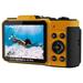 Rollei Sportsline 64 Pro/ 21 MPix/ 18x digital zoom/ 2,88 IPS LCD/ 5K video/ EIS Stabilizace/ 8m IP68/ Oranžový 18066