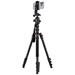 Rollei Stativ Compact Traveler No.2 / 23150/ Zátěž 5kg/ Vytažený 180 cm/ Hliník/ Černý
